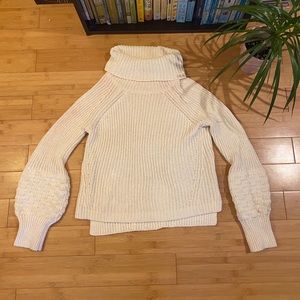 Melrose and Market White Knit Sweater